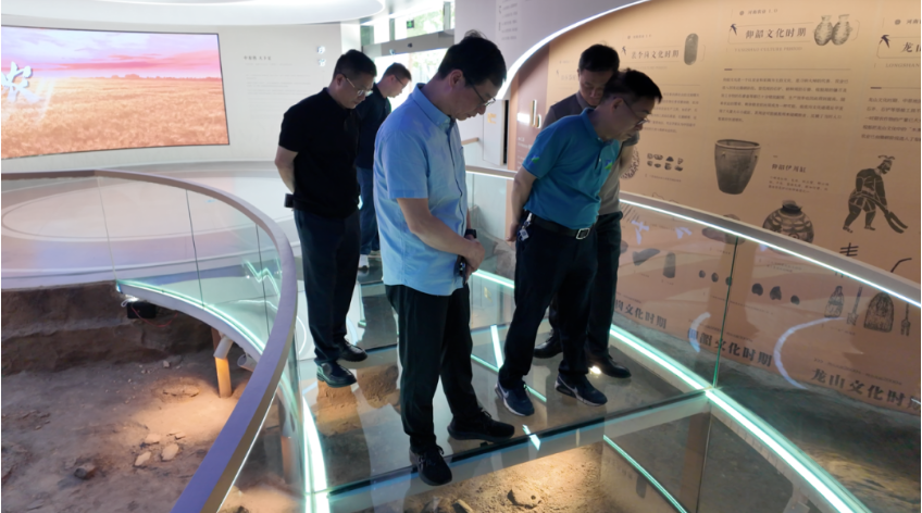 中國農業技術推廣協會領導一行蒞臨云飛科技調研指導